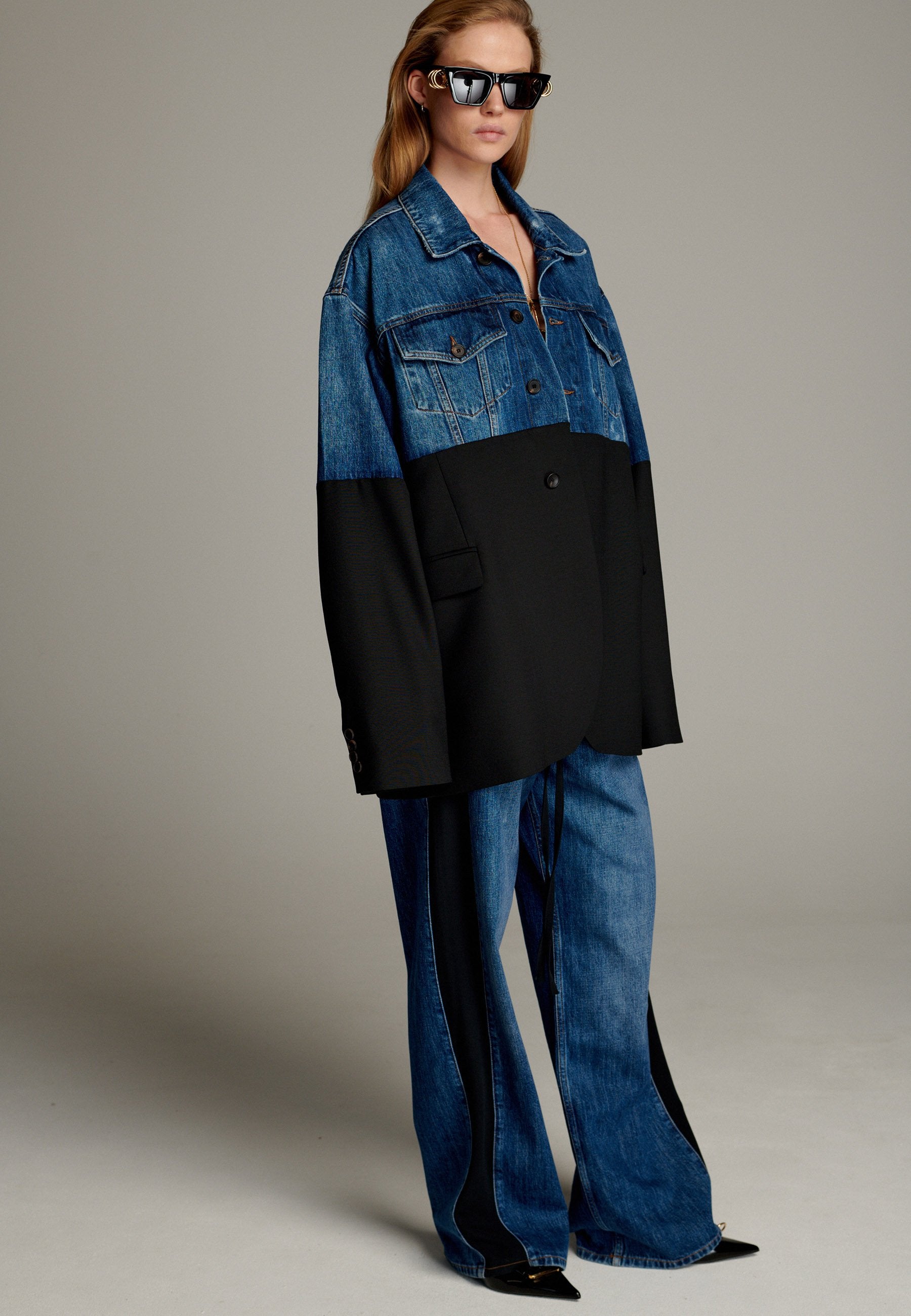 ジャケット・アウター FRENKEN 2025SS Slice Denim Blazer Slice Denim Blazer Blue Denim – FRENKEN